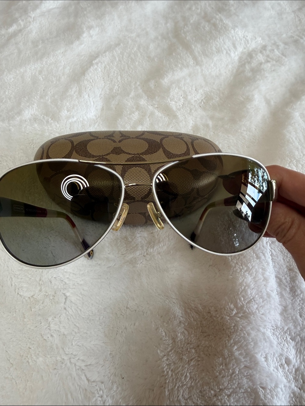 Coach Kristina Aviator Sunglasses 2011 - Picture 5 of 8